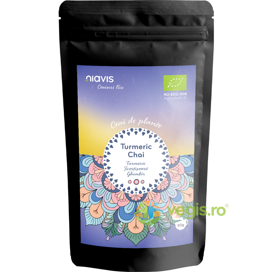 Ceai Turmeric Chai Ecologic/Bio 50g