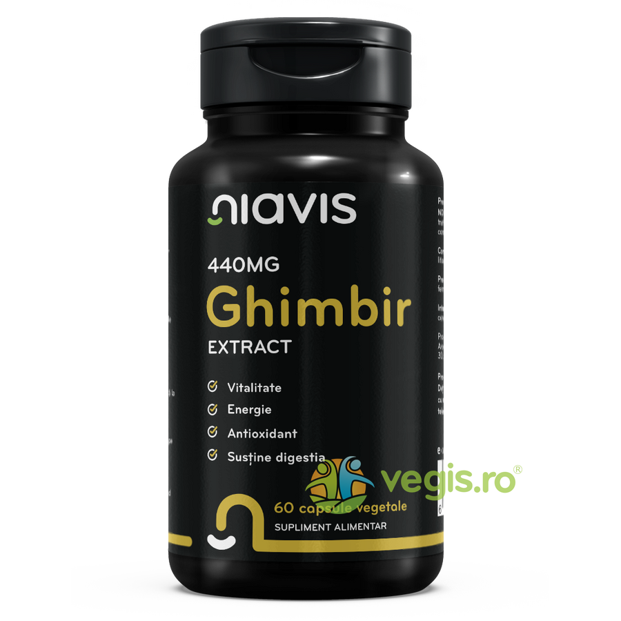 Ghimbir Extract 440mg 60cps
