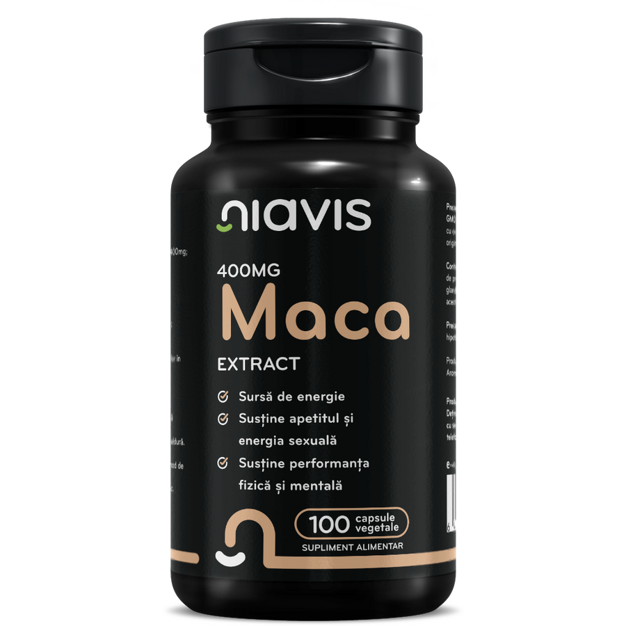 Maca Extract 400mg 100cps vegetale
