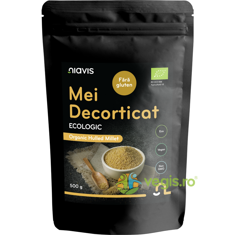 Mei Decorticat fara Gluten Ecologic/Bio 500g