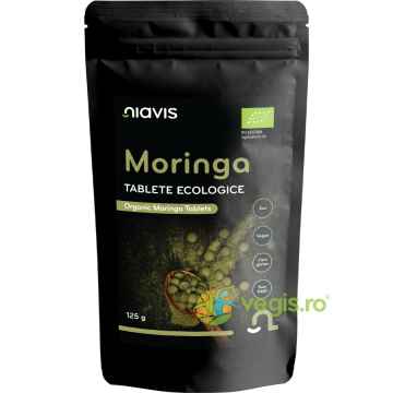 Moringa Tablete fara Gluten Ecologice/Bio 125g