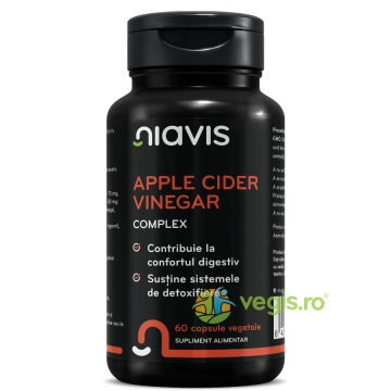 Apple Cider Vinegar Complex (Otet din Cidru de Mere) 60cps