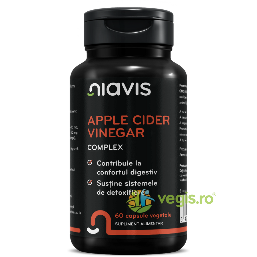 Apple Cider Vinegar Complex (Otet din Cidru de Mere) 60cps