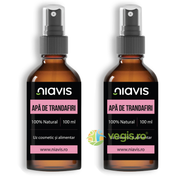 Pachet Apa de Trandafiri 100ml+100ml