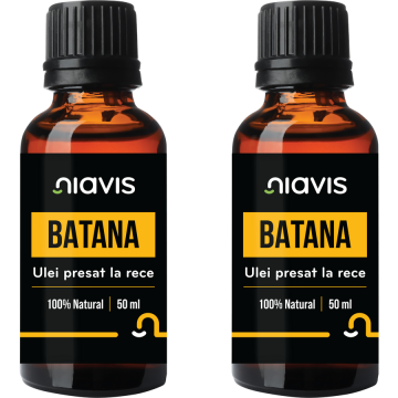 Pachet Ulei de Batana Presat la Rece 50ml + 50ml