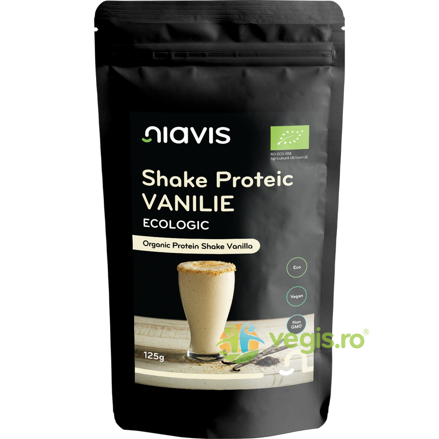 Shake Proteic cu Vanilie Ecologic/Bio 125g