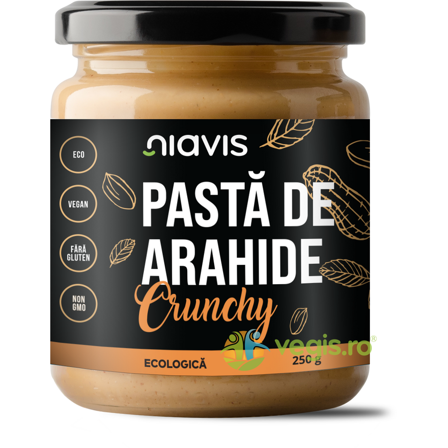 Pasta de Arahide Crunchy Ecologica/Bio 250g