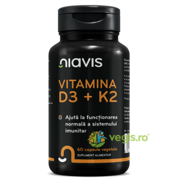 Vitamina D3 + K2 60cps