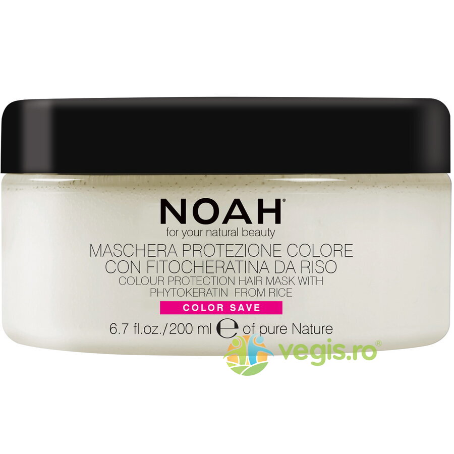 Masca de Par pentru Protectia Culorii cu Proteina Hidrolizata din Orez 200ml