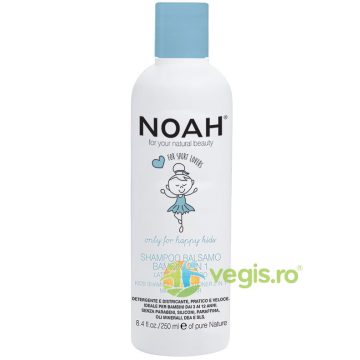 Sampon si Balsam 2 in 1 pentru Copii cu Lapte si Zahar 250ml