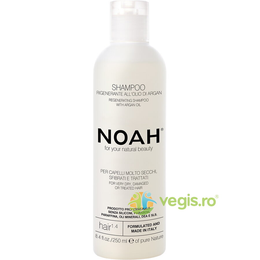 Sampon Natural Regenerant cu Ulei de Argan pentru Par Foarte Uscat si Tratat (1.4) 250ml