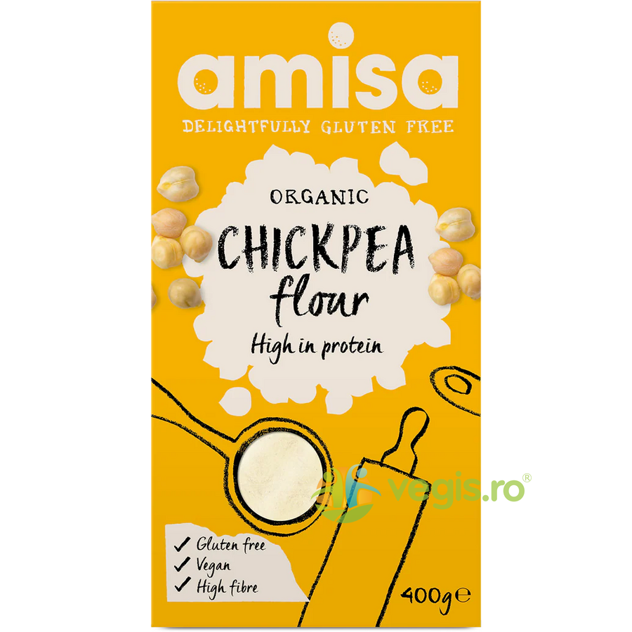 Faina de Naut fara Gluten Ecologica/Bio 400g