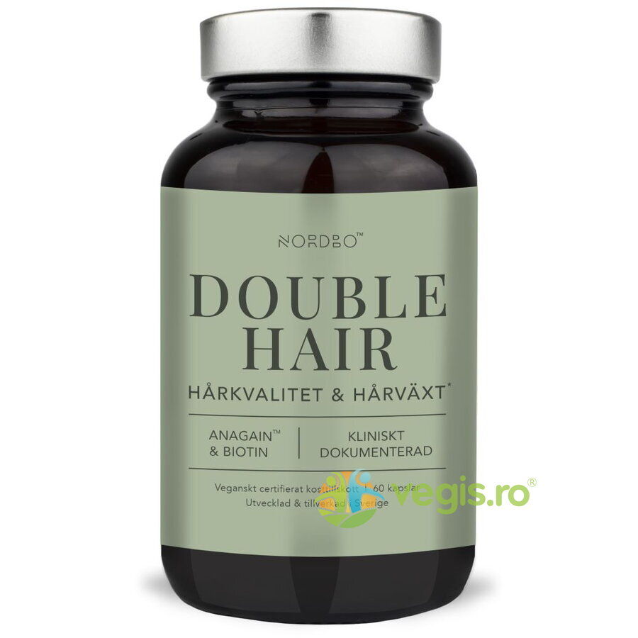 Double Hair (Complex de Biotina pentru Regenerarea Parului) 60cps