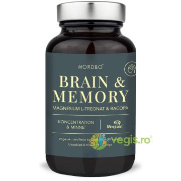 Magneziu Brain & Memory 90cps