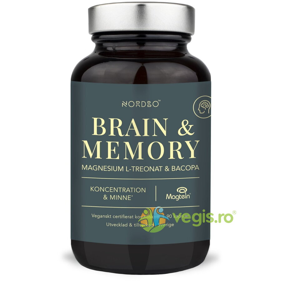 Magneziu Brain & Memory 90cps