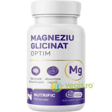 Magneziu Glicinat Optim 60cps vegetale