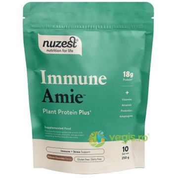 Nuzest Protein Plus Immune Amie (Imunitate) cu Aroma de Ciocolata 250g