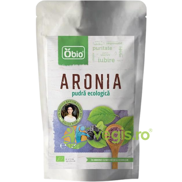 Pudra de Aronia Ecologica/Bio 125g