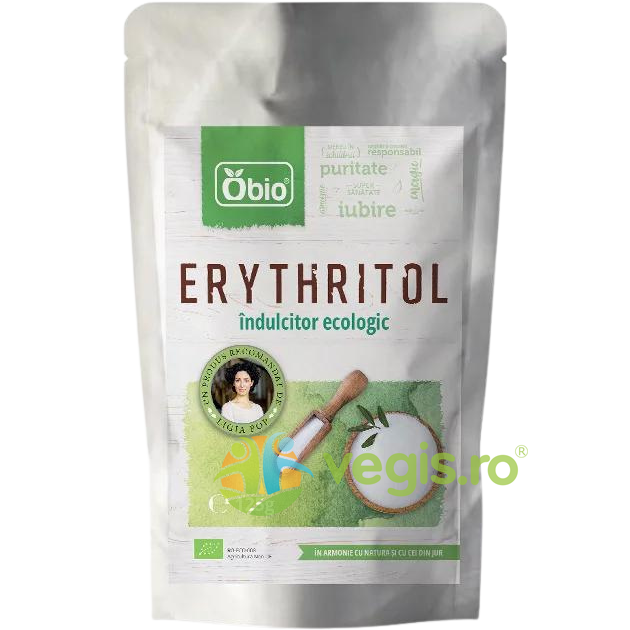 Erythritol Indulcitor Ecologic/Bio 125g