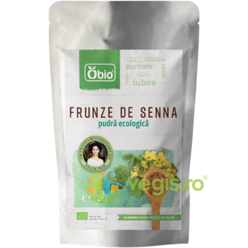 Pudra din Frunze de Senna Ecologica/Bio 125g
