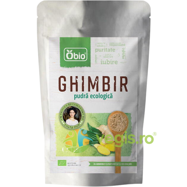 Ghimbir Pudra Ecologic/Bio 125g