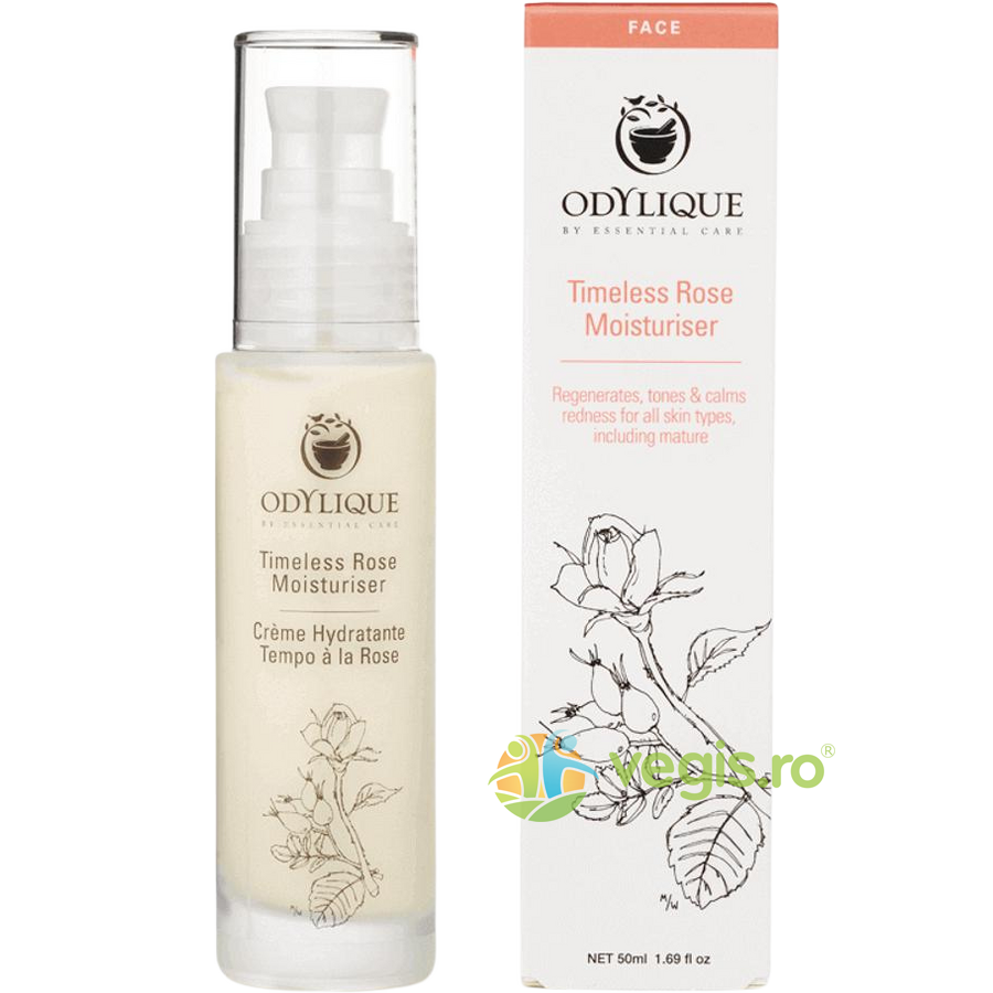 Crema Hidratanta cu Trandafiri pentru Fata si Ochi Bio 50ml