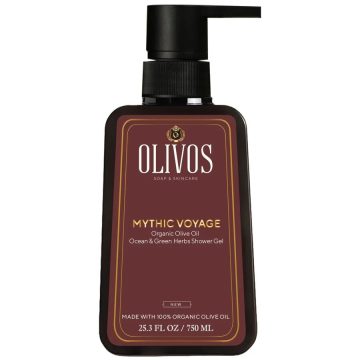 Gel de Dus cu Ulei de Masline si Parfum Proaspat de Ocean si Plante Verzi Mythic Voyage 750ml