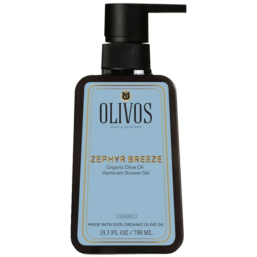 Gel de Dus cu Ulei de Masline si Parfum de Hammam Zephyr Breeze 750ml
