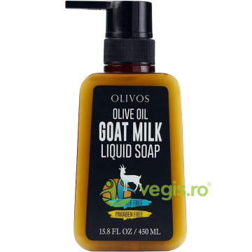 Sapun Lichid cu Lapte de Capra si Ulei de Masline 450ml
