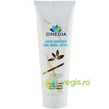 Crema Hidratanta pentru Maini, Unghii si Cuticule cu Extract de Catina, Ulei de Masline si Ulei de Migdale 100ml