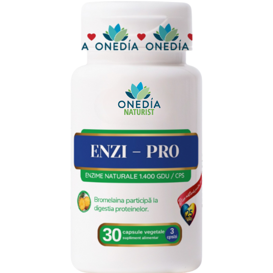 Enzi-Pro Enzime Digestive Naturale 1400GDU 30cps