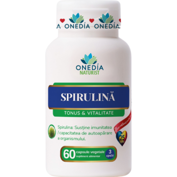 Spirulina Tonus si Vitalitate 420mg 60cps vegetale