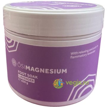 Fulgi de Baie cu Magneziu pentru Relaxarea Picioarelor Inflamate 450g