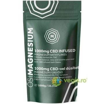 Fulgi de Baie cu Magneziu Infuzati cu CBD 1kg