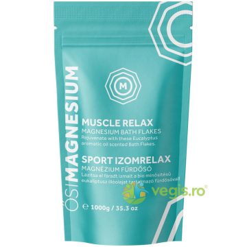 Fulgi de Baie cu Magneziu si Eucalipt Muscle Relax 1kg