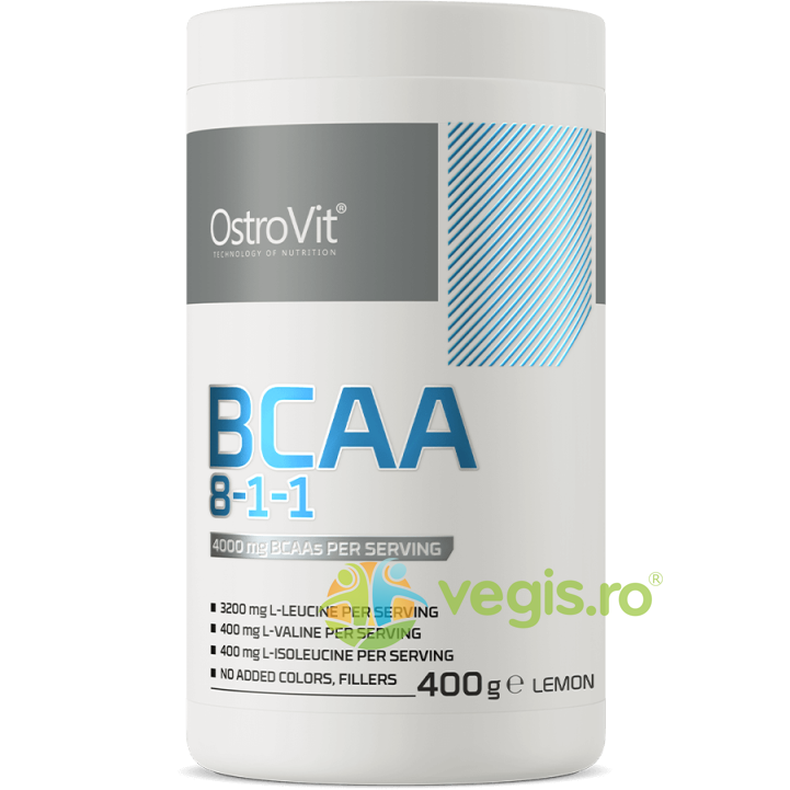 BCAA 8-1-1 cu Aroma de Lamaie 400g