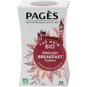 Ceai Negru English Breakfast Ecologic/Bio 20dz