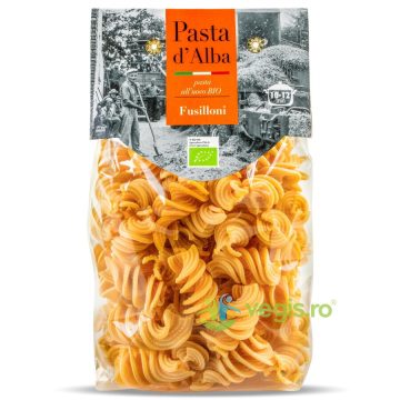 Paste Fusilloni din Grau Dur si Oua Ecologice/Bio 250g