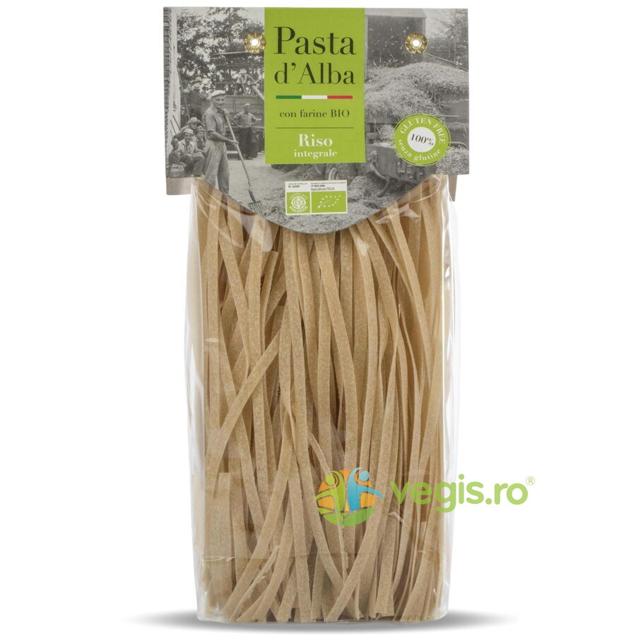 Paste Tagliatelle din Orez Integral fara Gluten Ecologice/Bio 250g