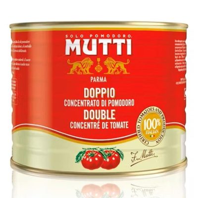 Pasta De Rosii Dublu Concentrat Mutti 2150g, Mutti