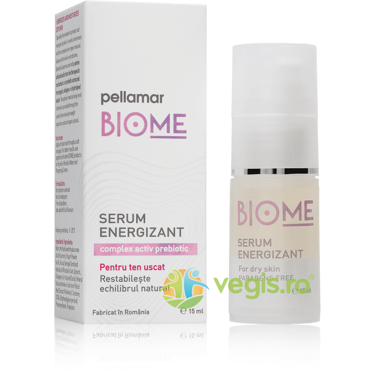 Serum Energizant pentru Ten Uscat Biome 15ml