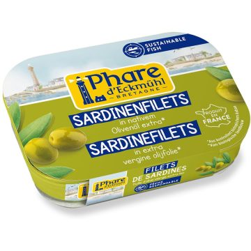 File de Sardine in Ulei de Masline Extravirgin 100g