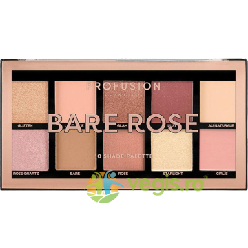 Paleta Farduri 10 Nuante Bare Rose 103g