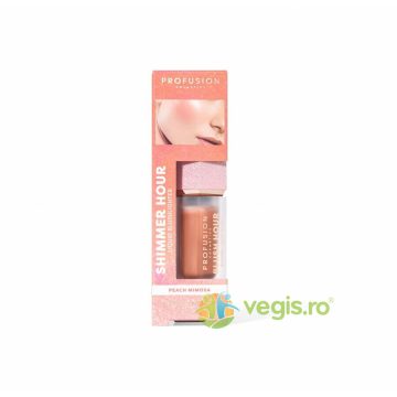 Blush Iluminator Lichid Shimmer Hour, Peach Mimosa 6ml