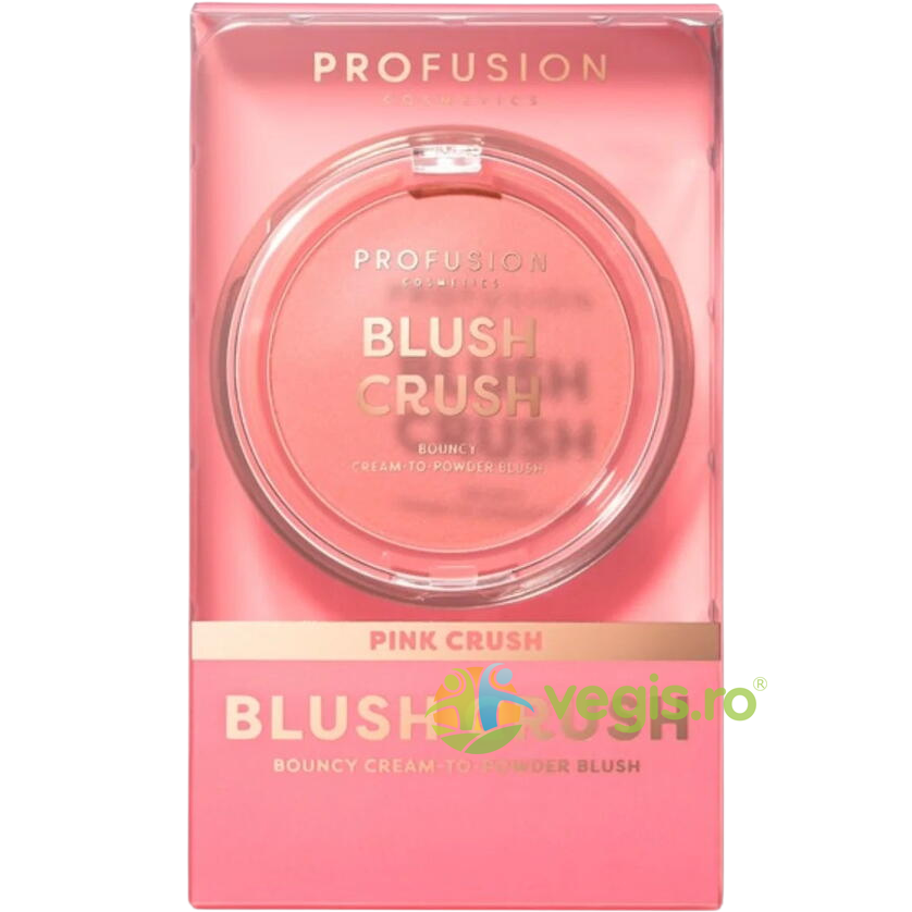 Fard pentru Obraji Textura Cream-to-Powder Blush Crush Nuanta Pink Crush 10g