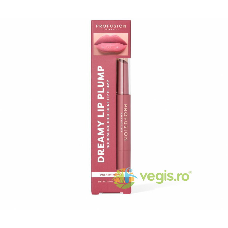 Gloss Hranitor cu Efect Volumizant Dreamy Lip Plump, Nuanta Dreamy Mauve 1.5g