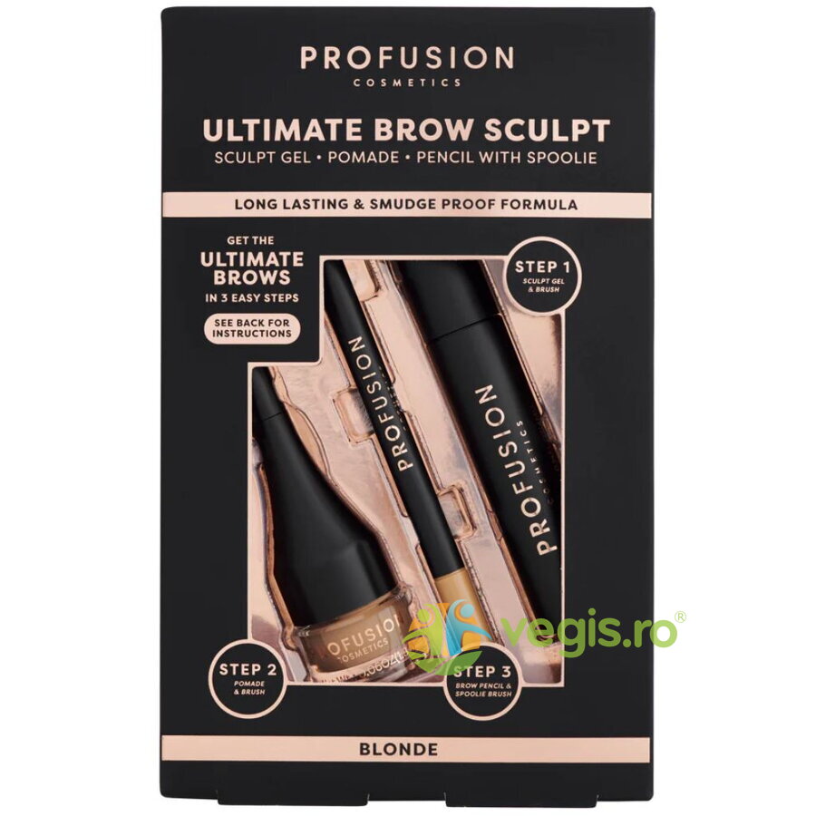 Kit pentru Sculptarea Sprancenelor Ultimate Brow Sculpt Blonde