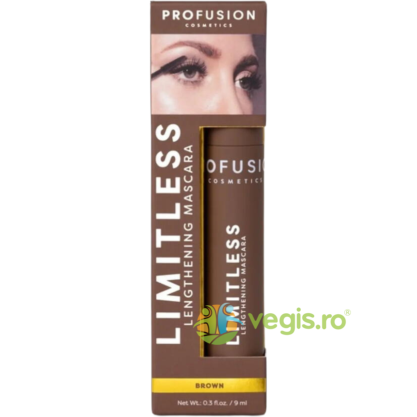Mascara pentru Alungirea Genelor Limitless Nuanta Brown 9ml