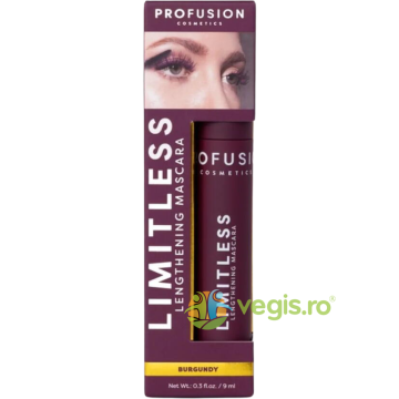 Mascara pentru Alungirea Genelor Limitless Nuanta Burgundy 9ml