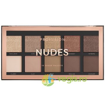 Paleta Farduri 10 Nuante Nudes 103g
